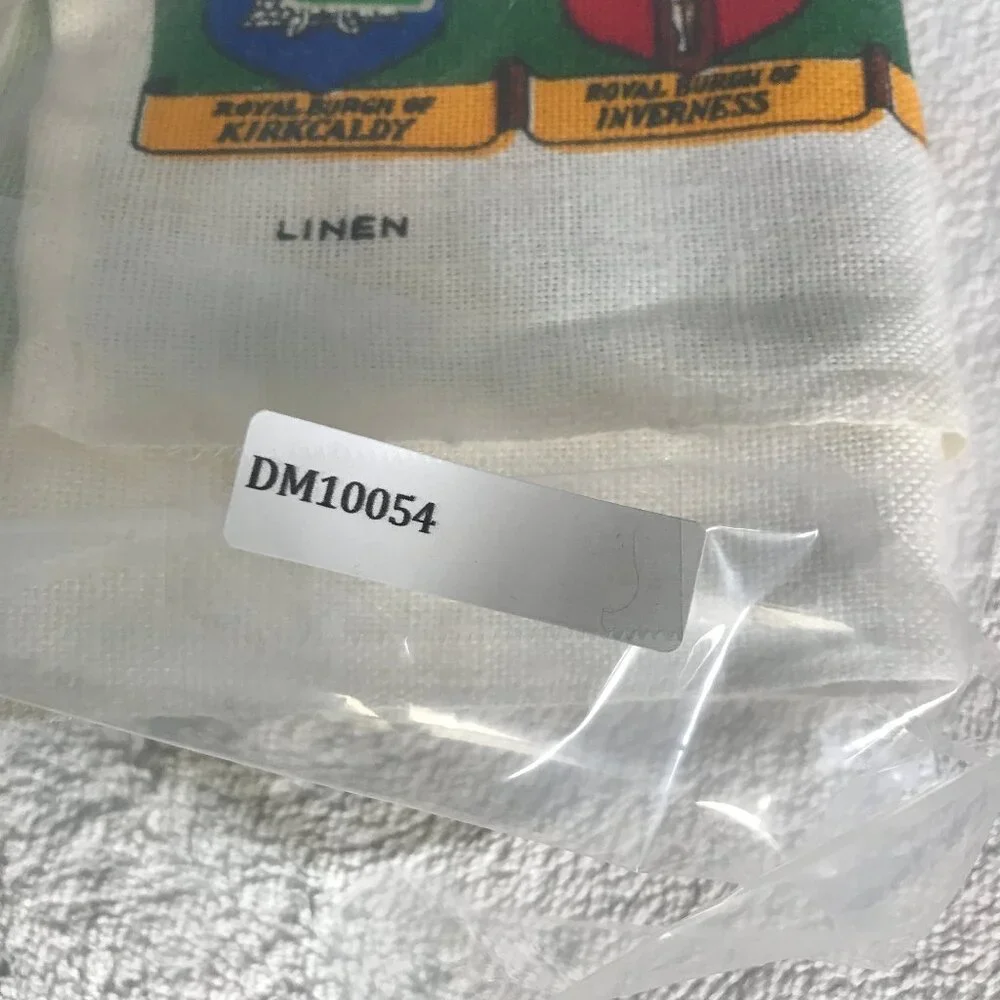 MADE BY LILIANNA SCOTLAND 100% LINEN TEA TOWEL